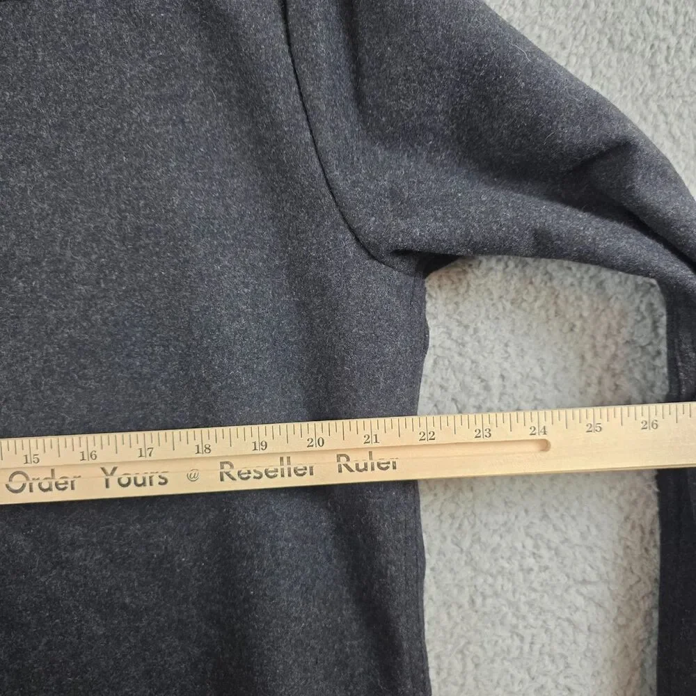 Craghoppers Fleece Jacket Men's Gray Shacket Pockets Shirt Size Medium